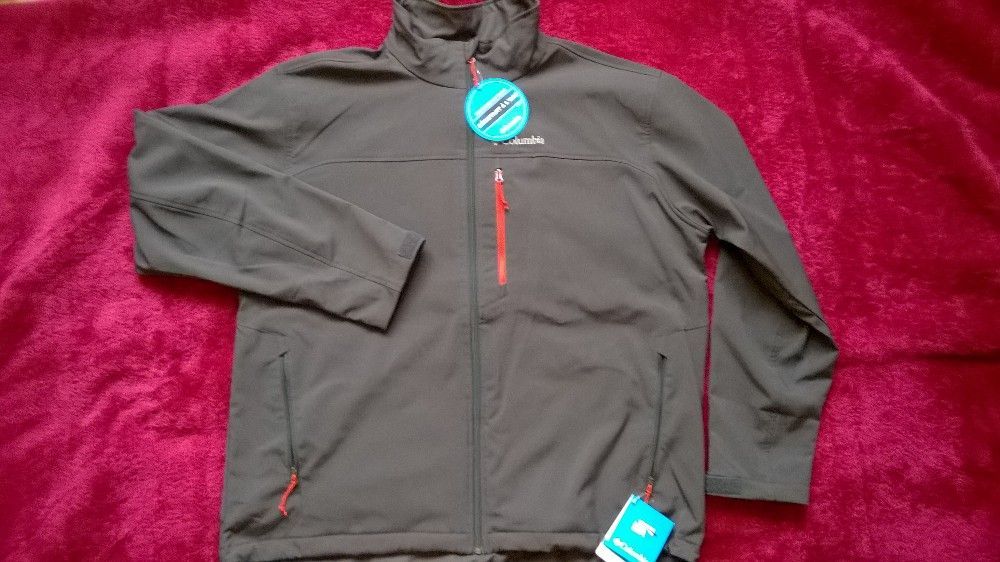softshell bluza kurtka columbia xl nowa na wiosne jesień wodoodporna