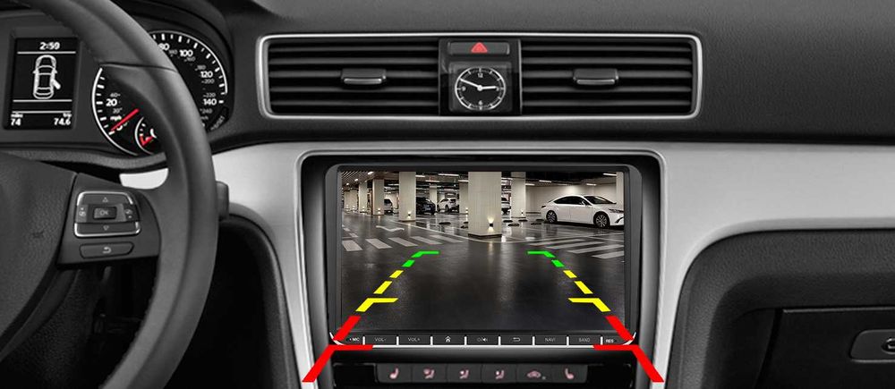 Radio Samochodowe Nawigacja Android 15 Apple Car DEDYKOWANE 4GB + 64 GB DLA VOLKSWAGEN + Kamera Cofania