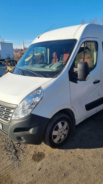 Renault Master 9 os, krótki, 2x Klima, 2x Ogrzewanie, Webasto, Hak