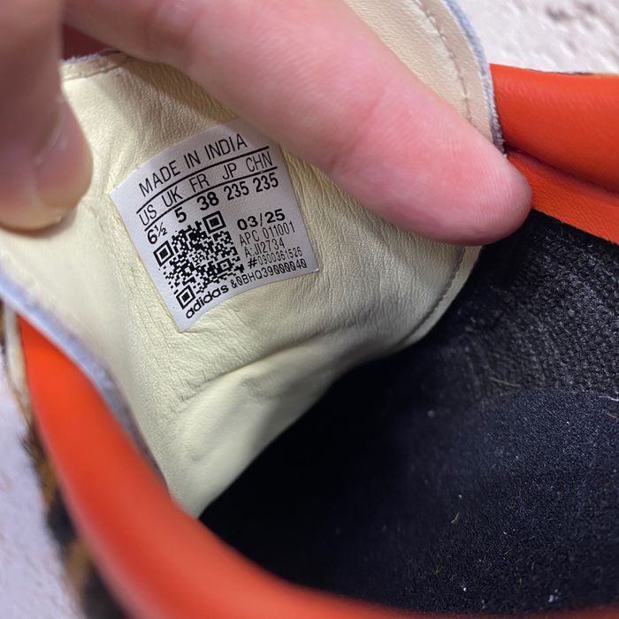38 оригінал ji2734 жіночі кеди adidas samba og leopard