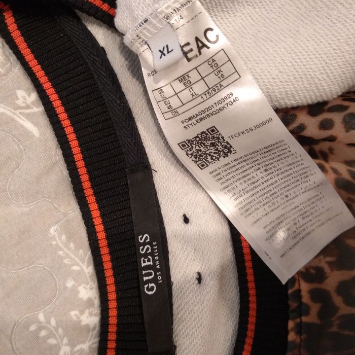 Guess bluza damska orginał wzór panterka xl
