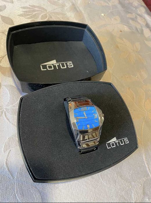 Relógio LOTUS Sea Blue | Stainless Steel c/ Caixa Original e Elos