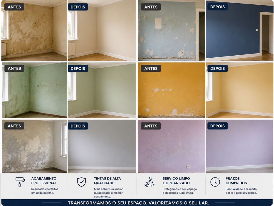 Pinturas de Casas e Apartamentos | Orçamento Grátis