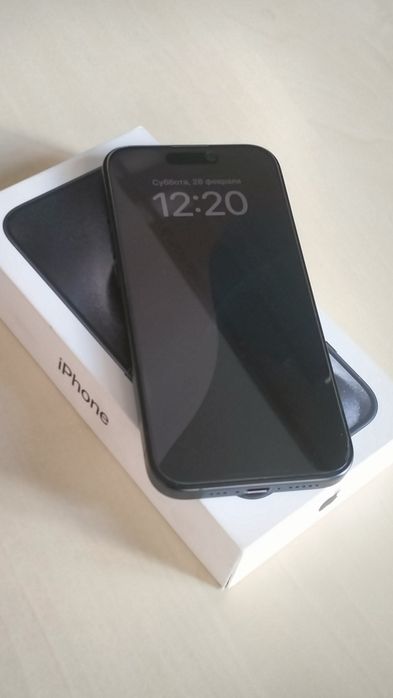 iPhone 15 Pro, Blue Titanium. 512 GB