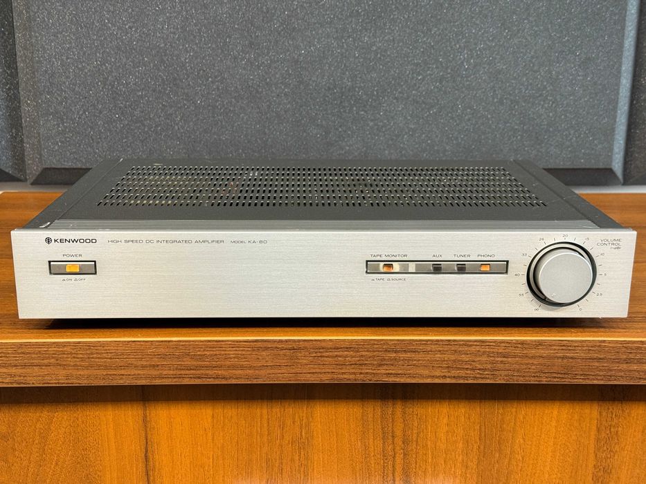 Wzmacniacz Stereo - KENWOOD KA-80 - Vintage Phono Japan 100%OK