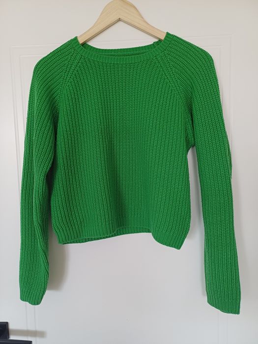 Zielony sweter Sinsay