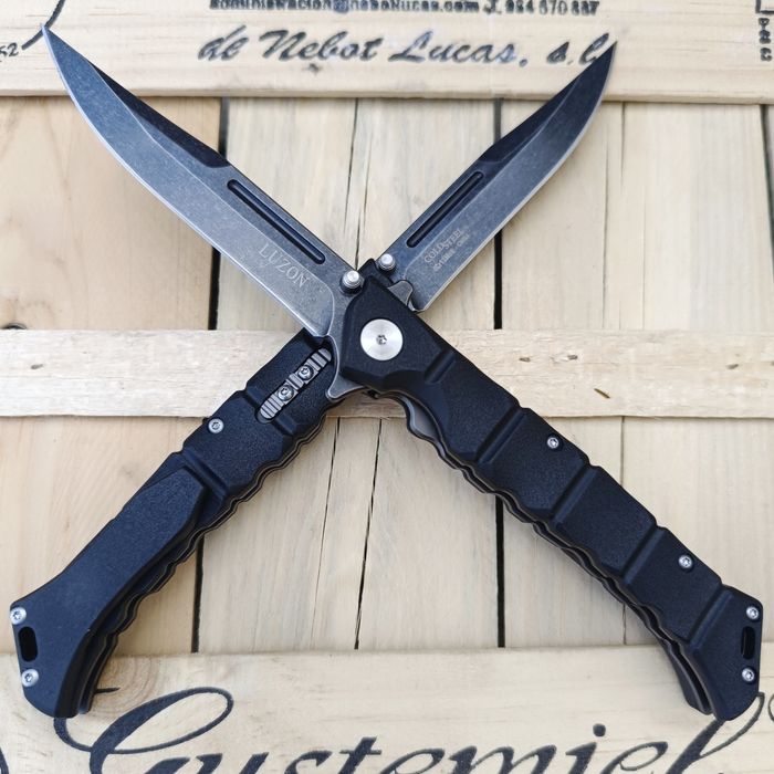 Ніж фліпер Cold Steel Luzon Medium чорний GFN