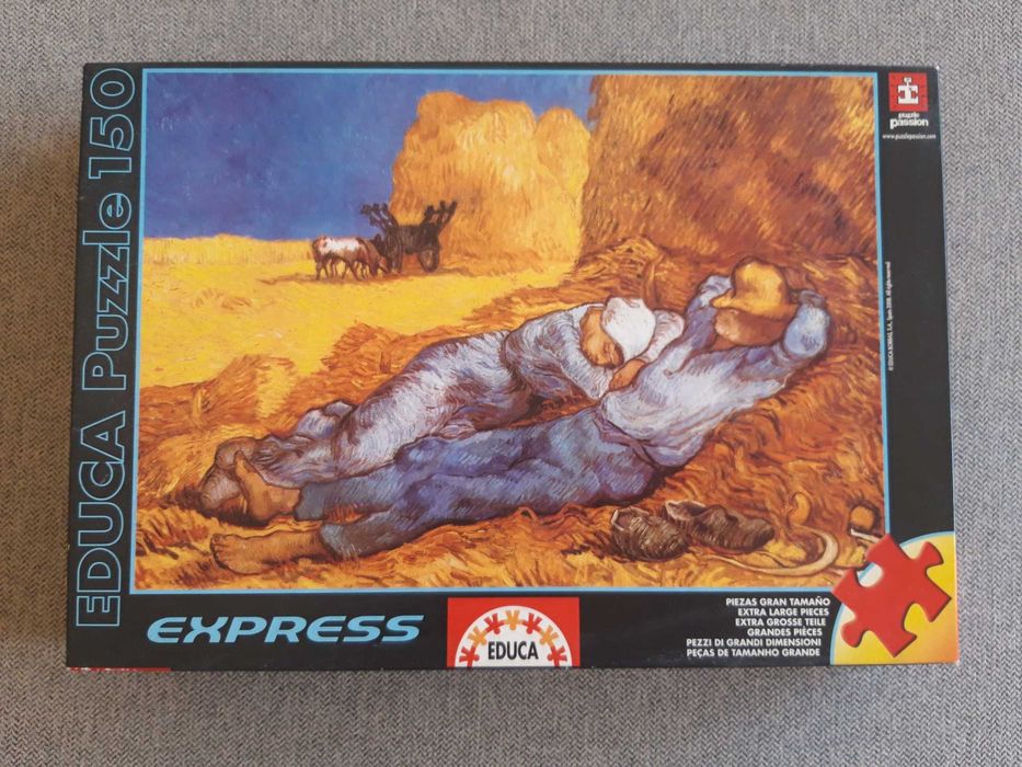 Puzzle Vincent Van Gogh "A sesta"