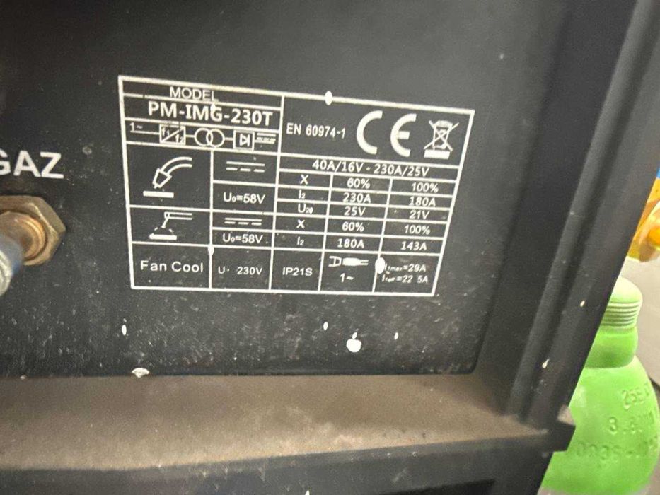 Spawarka Powermat PM-IMG-230T - zestaw