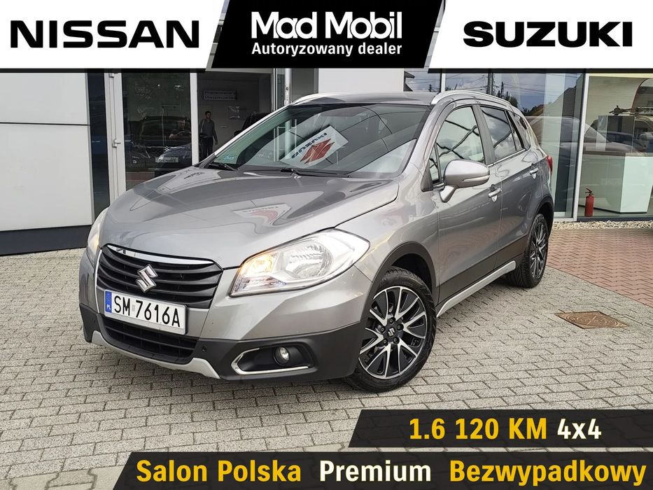 Suzuki SX4 1.6 120 KM Premium Napęd 4x4 Salon Polska Pełny serwis