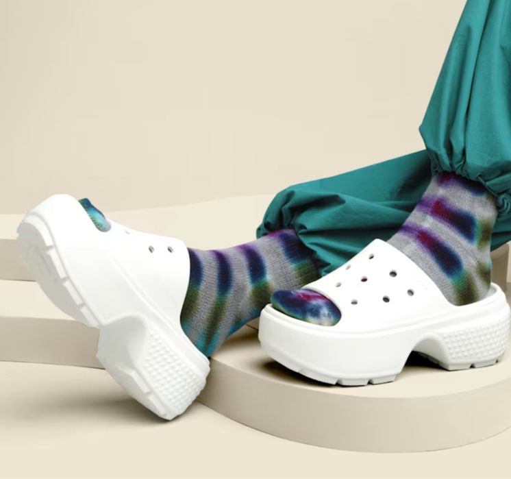 Женские Кроксы на платформе Оригинал!!!