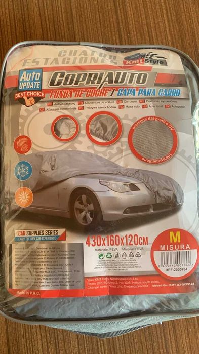 CAPA DE CARRO (Protetor Solar e à Prova d'água)