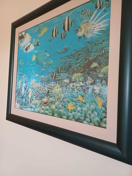 Quadro em puzzle 3D