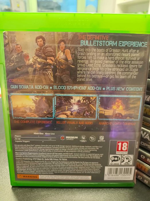 Bulletstorm: Full Clip Edition XONE Wysyłka Sklep Wawa Mokotów