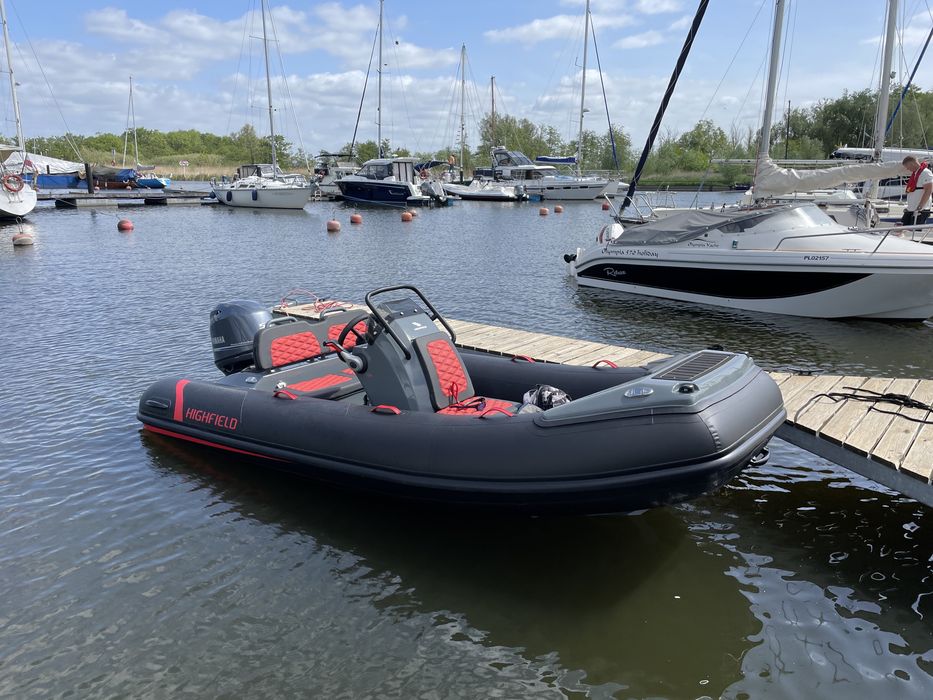 RIB łódź motorowa Highfield Sport 390 + Yamaha F40FETL - DEMO