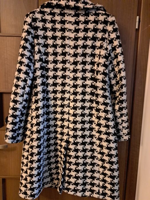 Płaszczyk elegancki w pepitkę