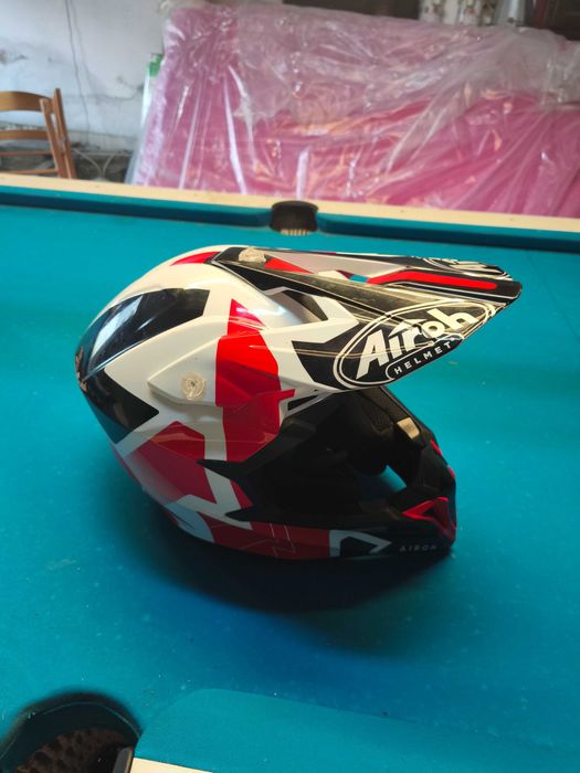 Capacete Airoh Off Road "semi novo"