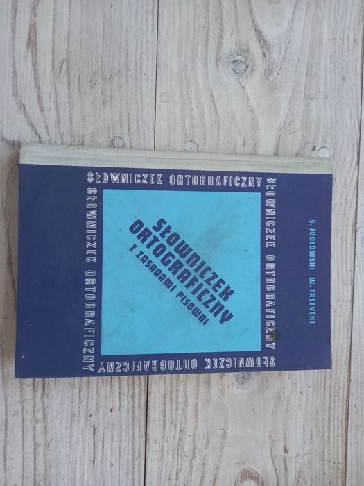 Słowniczek ortograficzny Jodłowski Taszycki 1978