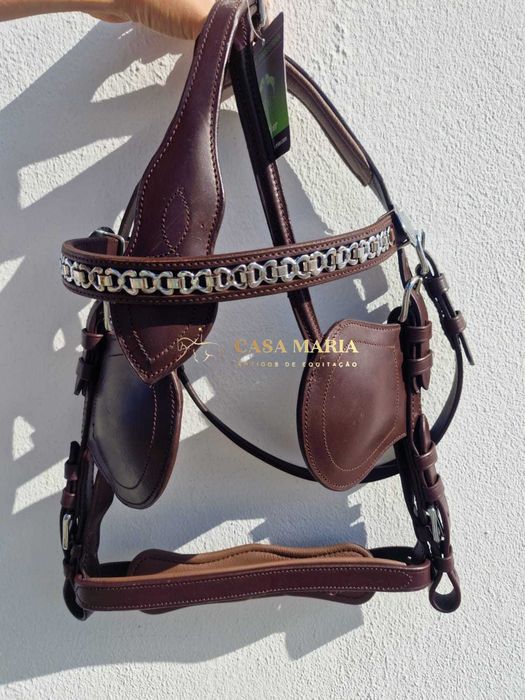Arreios de Atrelagem Luxe IDEAL EQUESTRIAN - NOVOS
