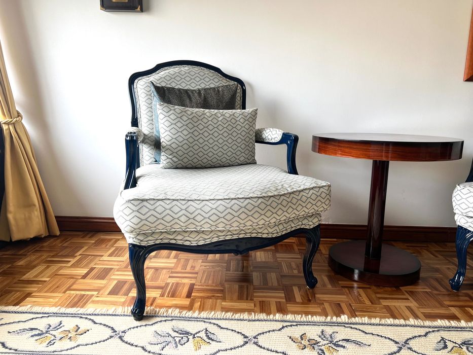 Par de Cadeiras Bergeres Contemporâneas