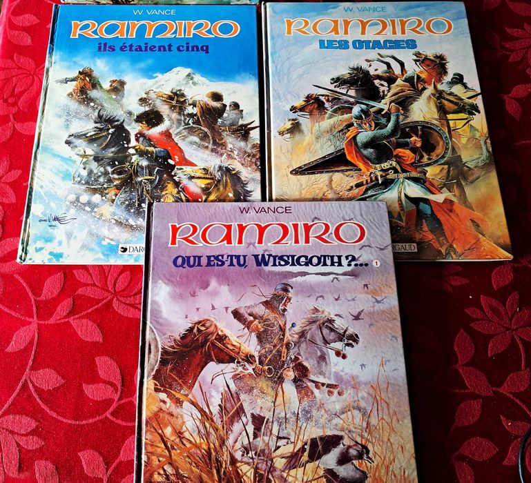 Livros BD - Ramiro de Vance & Stoquart (Edição em francês)