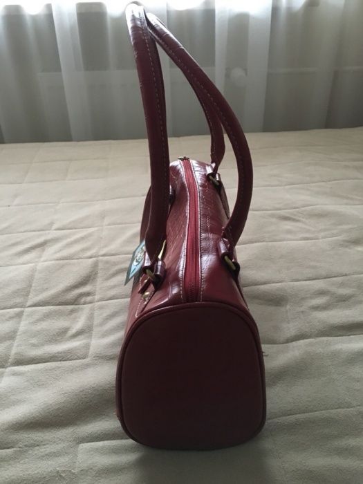 Torebka/kosmetyczka bordowa