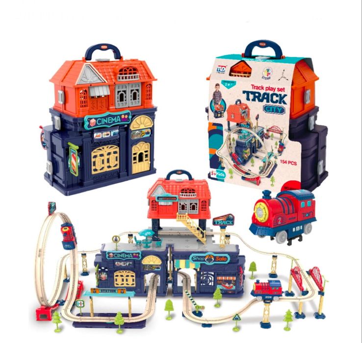 Залізна дорога трек 2 в 1