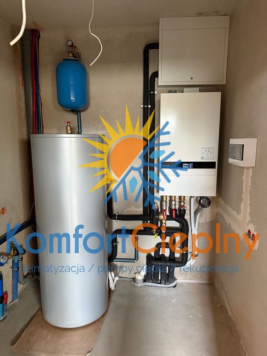 Pompa ciepła Hisense Split 8kW 250L z kompletnym montażem