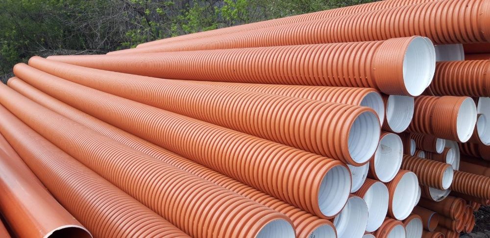 Гофрированные трубы для канализации Ø 110 - 1200 мм. Одесса