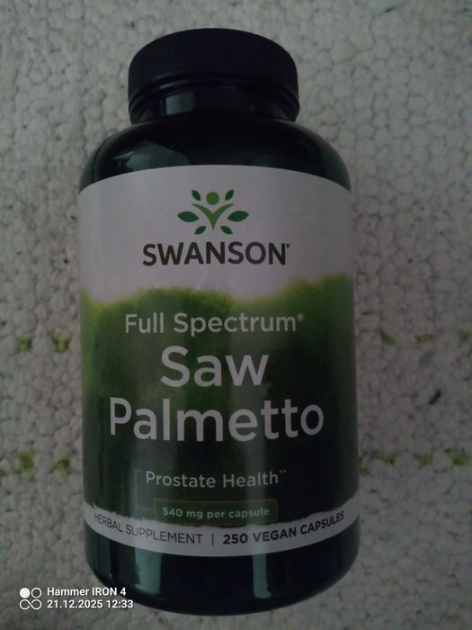 Serenoa repens Próstata complemento alimentar queda do cabelo