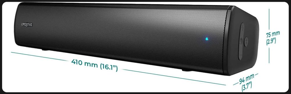 Głośnik Soundbar Bezprzewodowy Creative Stage Air v2 NOWY Gwarancja