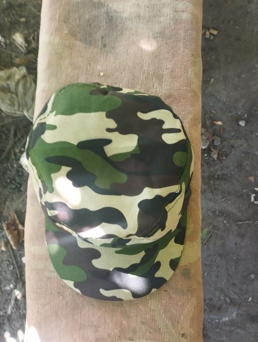 Камуфляжная кепка Woodland, б/у, хорошее состояние