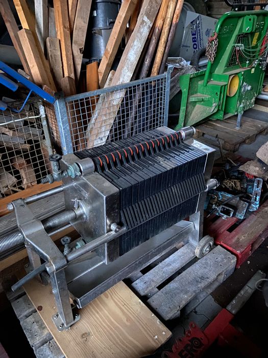 Filtro de placas para vinho