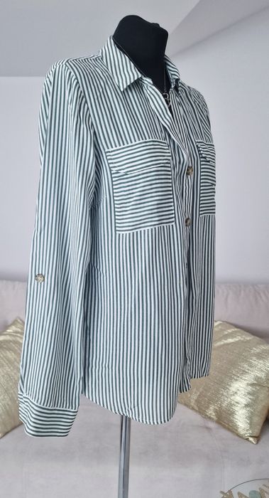 Bluzka koszulowa, paski"Vero Moda".