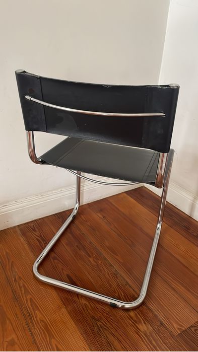 Cadeira vintage cromada