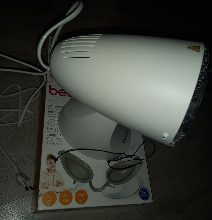 Beurer lampa na podczerwień z kratką jak nowa.