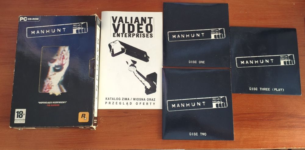 Manhunt 1 PC BOX polskie wydanie