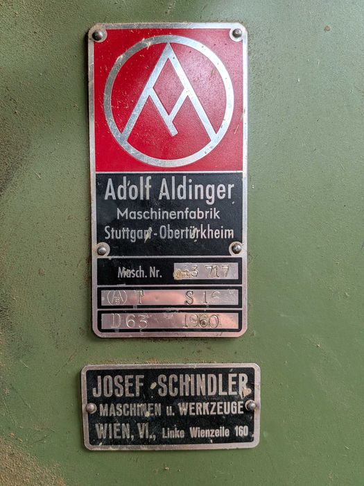 grubościówka do drewna ALDINGER STUTTGART