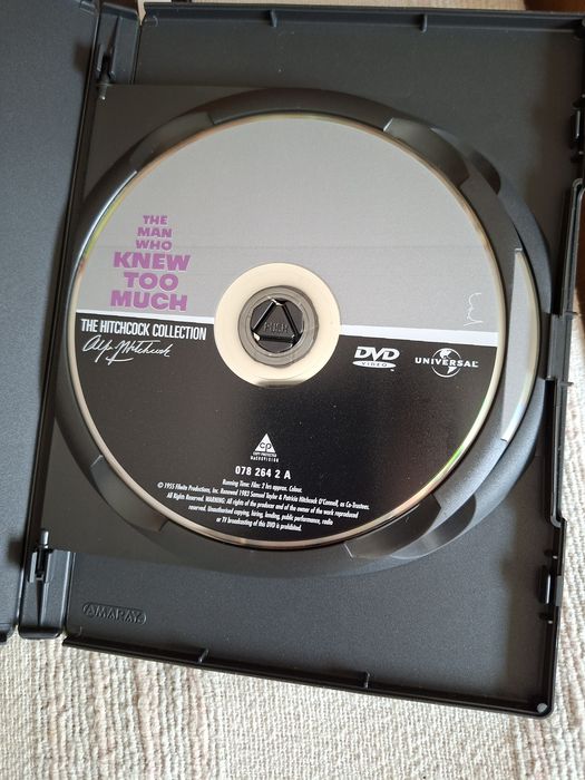 Dvd duplo dois filmes de Alfred Hitchcock