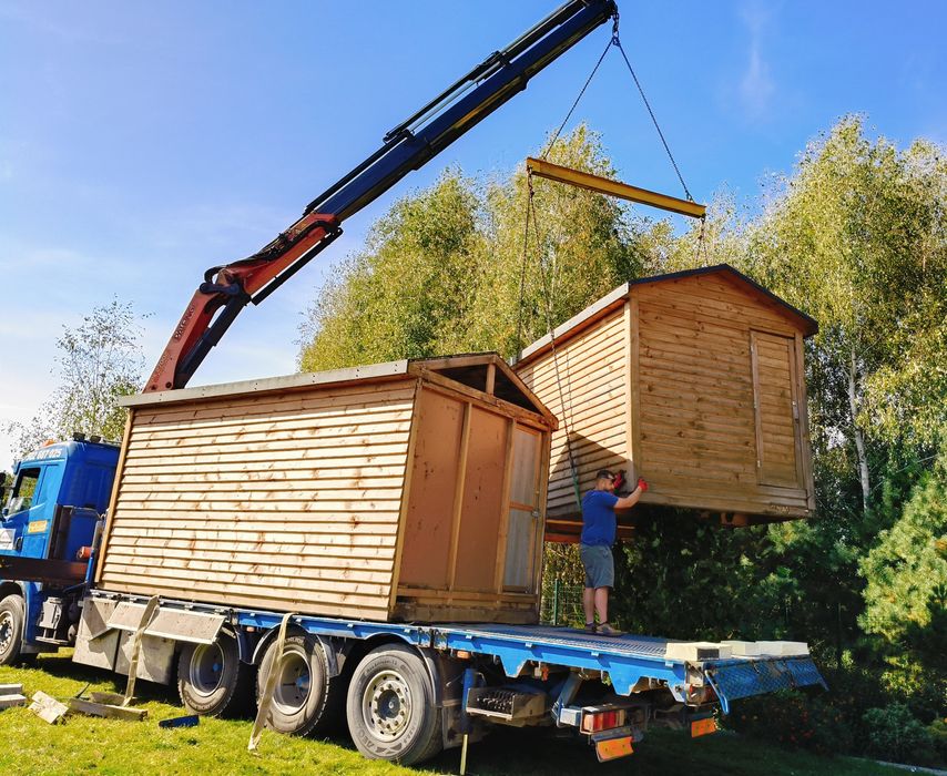 Usługi HDS- Kontenery,Domki Modułowe,holenderskie,Sauny,Gołębniki
