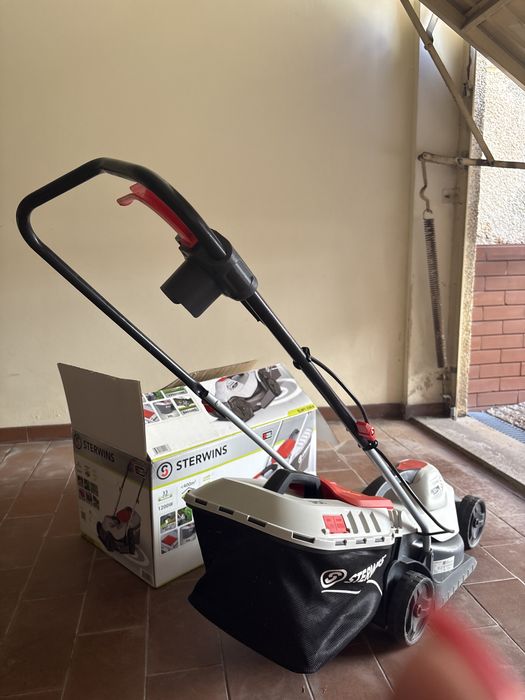 Venda Maquina cortar relva electrica, como nova