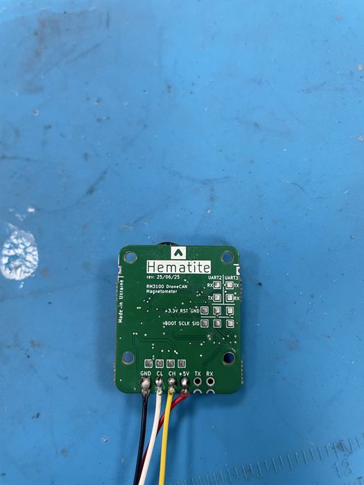 Магнітометр RM3100 DroneCAN Hematite Rhombus Labs для фпв