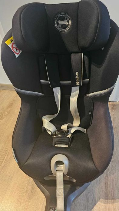 Fotelik cybex sirona sx2 isofix obracany 45cm-105cm 18kg czarny