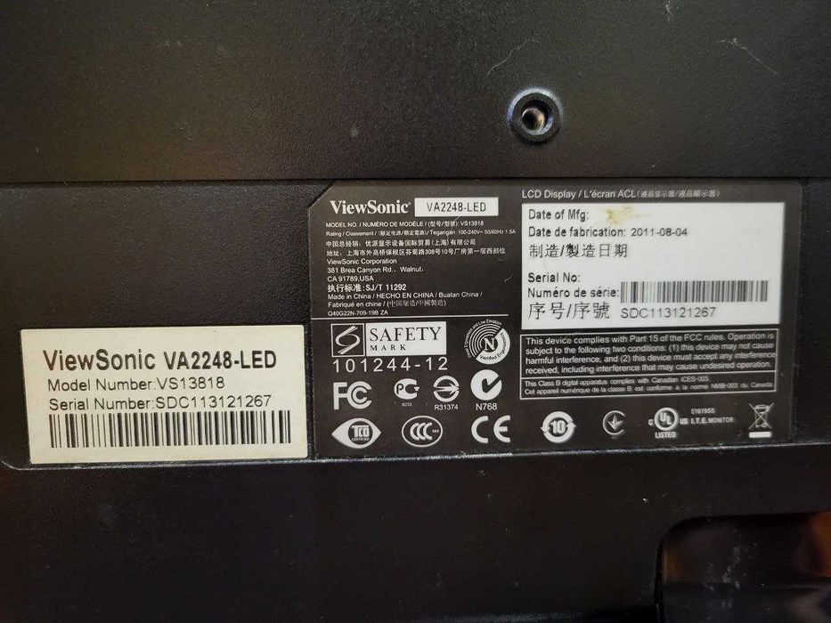 Монітор ViewSonic