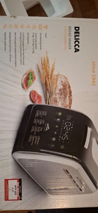 Хлебопечка ETA Delicca II 7149 90030