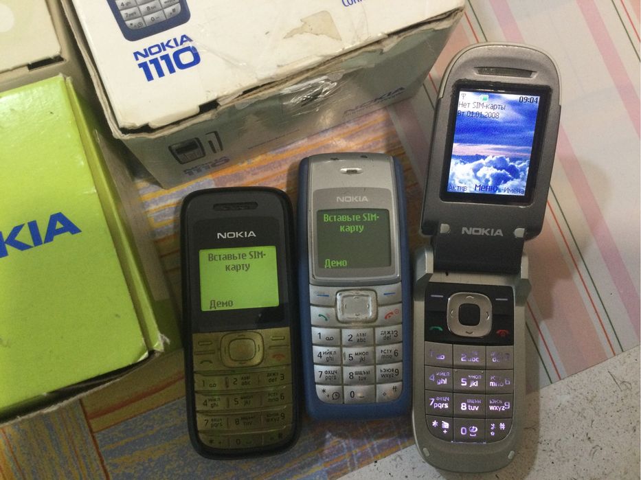 Нокия 2760, Нокия 1200,Нокия 1110.