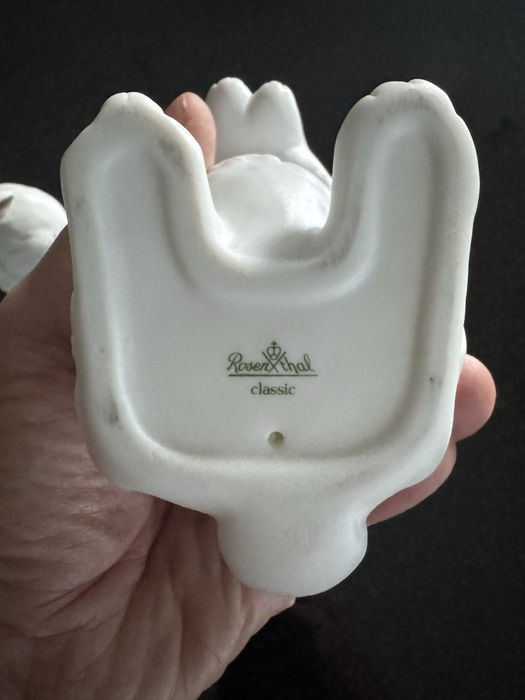 Figurki porcelanowe zajecy Rosenthal