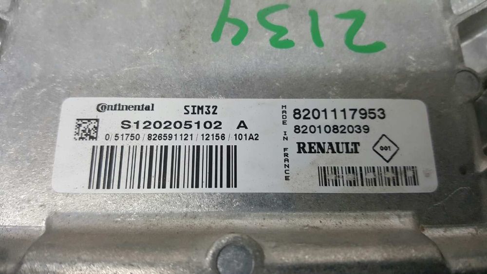 CENTRALINA DO MOTOR UCE DACIA SANDERO LAUREATE MUSIC