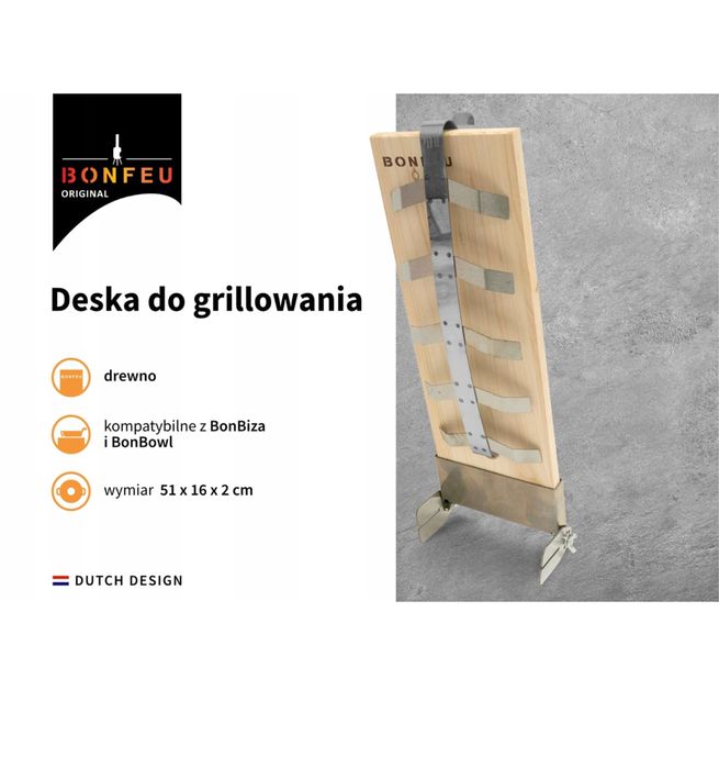 Deska stojak do grillowania ryb mięsa