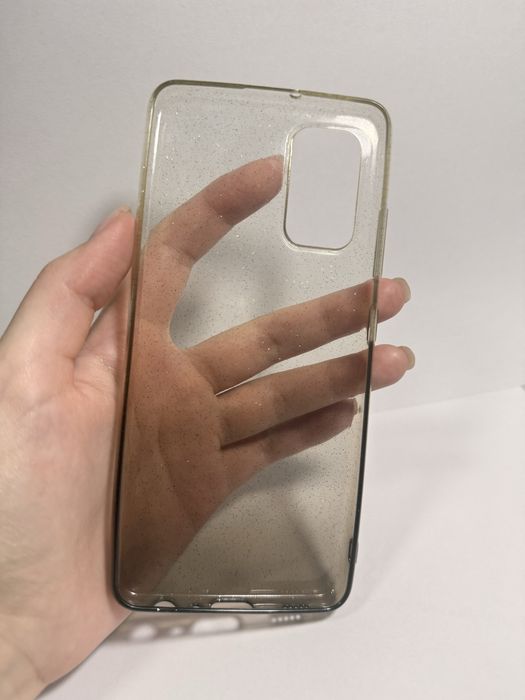Прозорий чохол із блискітками для Samsung Galaxy A22 / M32